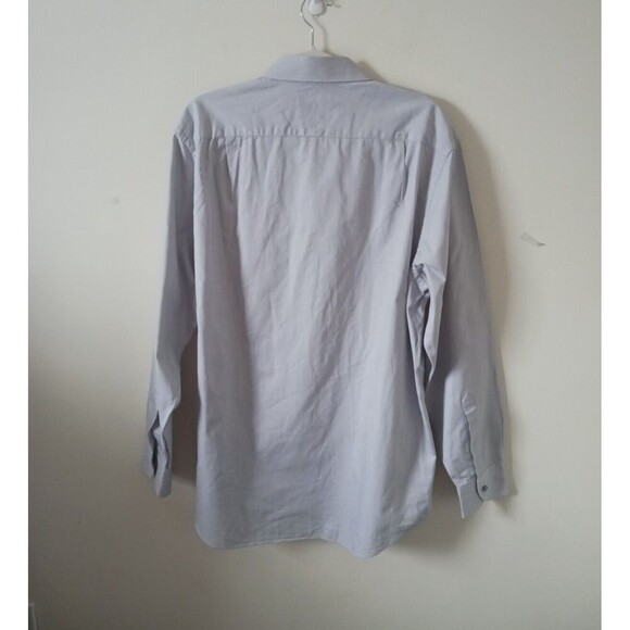 Charles Tyrwhitt Mens Dress Shirt Classic Fit Button Up Long Sleeve Gray 16,5/36 - Picture 2 of 6